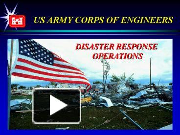 PPT – US ARMY CORPS OF ENGINEERS PowerPoint Presentation | Free To View - Id: 117fb6-MzViM