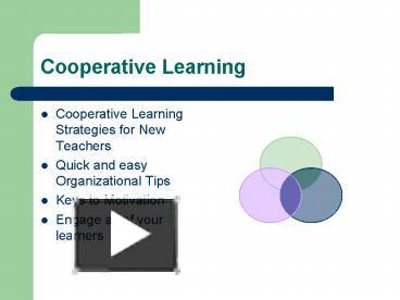 PPT – Cooperative Learning PowerPoint Presentation | Free To View - Id ...