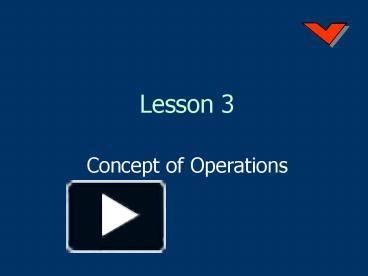 PPT – Concept Of Operations PowerPoint Presentation | Free To View - Id ...