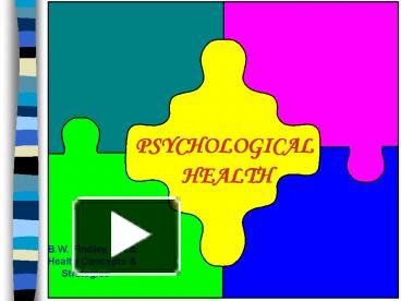 PPT – PSYCHOLOGICAL PowerPoint Presentation | Free To View - Id: 12944a ...