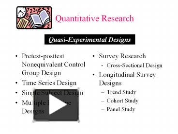 PPT – Quantitative Research PowerPoint Presentation | Free To Download ...