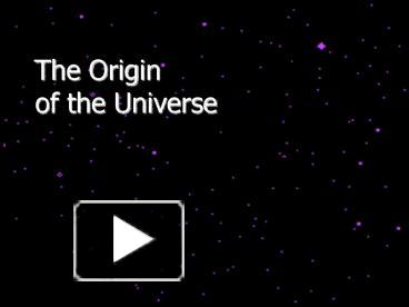 PPT – Introduction To Cosmology PowerPoint Presentation | Free To View ...