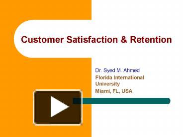 PPT – Customer Satisfaction PowerPoint Presentation | Free To View - Id ...