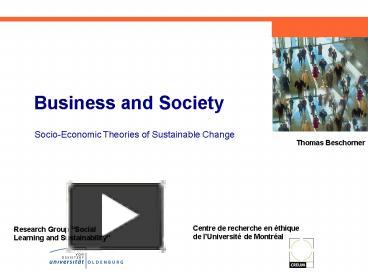 PPT – Business And Society PowerPoint Presentation | Free To View - Id ...