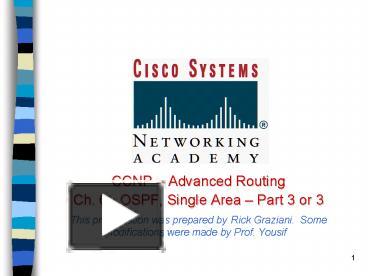 Ccnp route ppt slides pdf