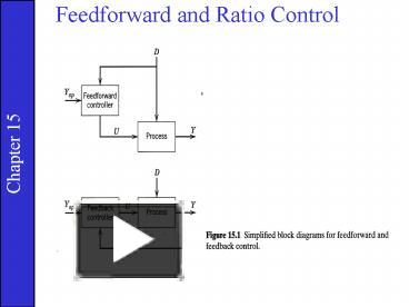 PPT – Feedforward And Ratio Control PowerPoint Presentation | Free To ...