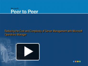 PPT – Reducing The Cost And Complexity Of Server Management With ...