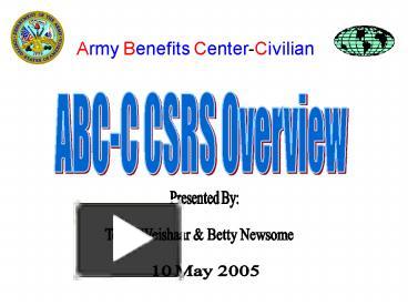 PPT – Army Benefits CenterCivilian PowerPoint Presentation | Free To ...