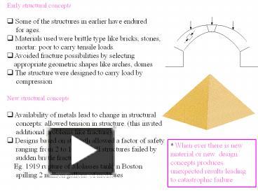 PPT – Early Structural Concepts PowerPoint Presentation | Free To ...