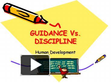 guidance discipline vs zdc1z powershow