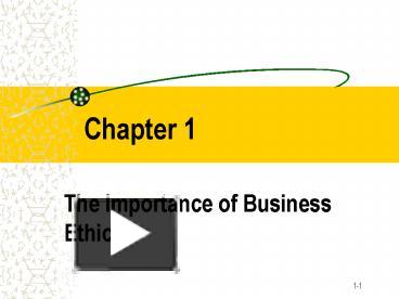 PPT – The Importance Of Business Ethics PowerPoint Presentation | Free ...