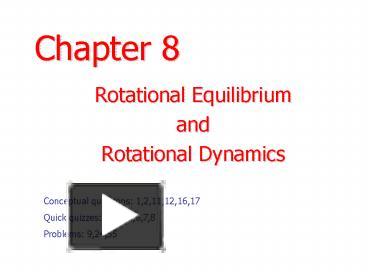 PPT – Rotational Equilibrium PowerPoint Presentation | Free To View ...