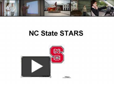 PPT – NC State STARS PowerPoint Presentation | Free To View - Id: 1c163 ...