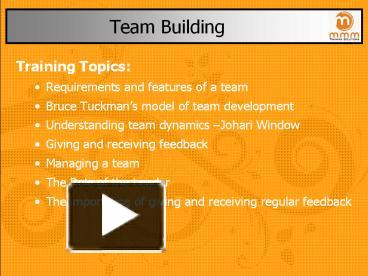 PPT – Team Building PowerPoint Presentation | Free To Download - Id ...