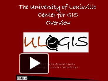 PPT - University of Louisville PowerPoint Presentation, free