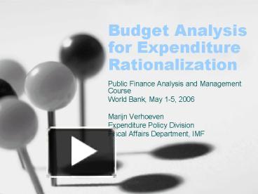 PPT – Budget Analysis For Expenditure Rationalization PowerPoint ...