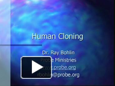 Unit 6 Me and Another Me (Human Cloning) - ppt download