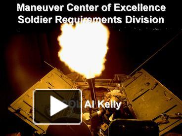 PPT Maneuver Center Of Excellence PowerPoint Presentation Free To