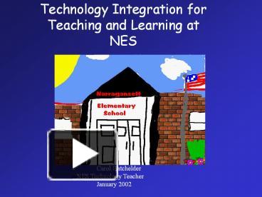 PPT – PowerPoint Presentation - Technology Integration And Learning ...