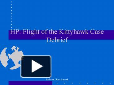Analysis HP Kittyhawk