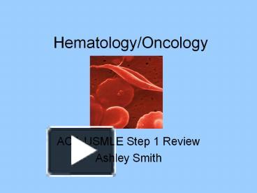 hematology oncology zdc1z