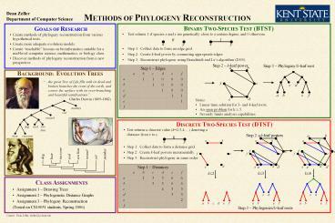 PPT – METHODS OF PHYLOGENY RECONSTRUCTION PowerPoint Presentation ...