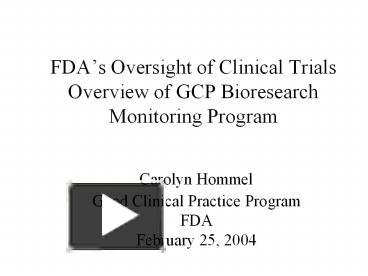 Ppt Fda Powerpoint Presentation Free To View Id D Zdc Z