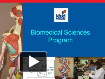 PPT – Biomedical Sciences Program PowerPoint Presentation | Free To ...