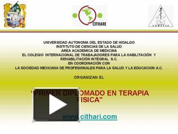 Ppt Universidad Autonoma Del Estado De Hidalgo Instituto De Ciencias