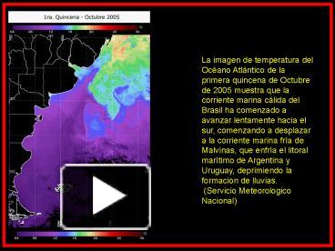 PPT PERSPECTIVA CLIMATICA PARA LA CAMPAA AGRICOLA 20002001 PowerPoint