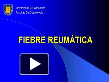 Ppt Fiebre Reumtica Powerpoint Presentation Free To View Id D Njy M