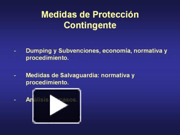 Ppt Medidas De Protecci Powerpoint Presentation Free To View Id