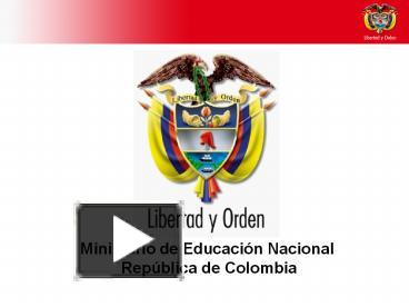 PPT – Ministerio De Educaci PowerPoint Presentation | Free To View - Id ...