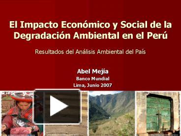 Ppt El Impacto Econ Powerpoint Presentation Free To View Id