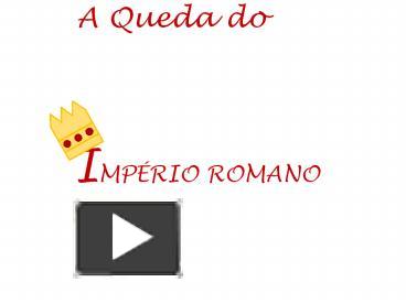 PPT Império Romano PowerPoint presentation free to download id