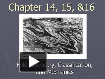 PPT – Fold Geometry, Classification, And Mechanics PowerPoint ...