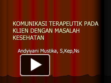 PPT – Komunikasi PowerPoint Presentation | Free To Download - Id ...