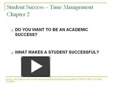 PPT – Student Success PowerPoint Presentation | Free To Download - Id ...