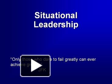 Ppt Situational Leadership Powerpoint Presentation Id Hot Sex Picture