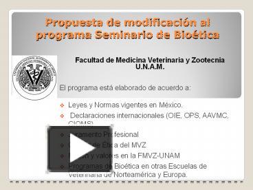 Ppt Propuesta De Modificaci Powerpoint Presentation Free To