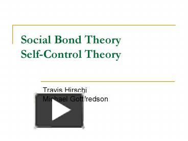 theory control social