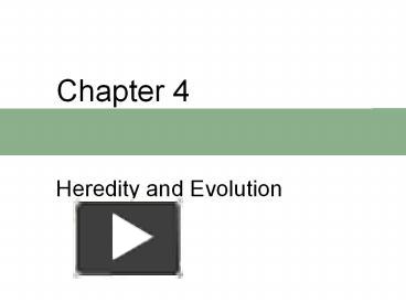 PPT – Heredity And Evolution PowerPoint Presentation | Free To Download ...