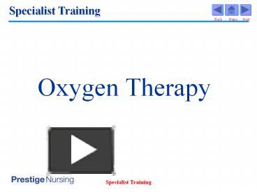 PPT – Oxygen Therapy PowerPoint Presentation | Free To View - Id ...