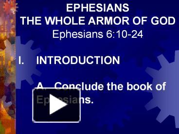 PPT – EPHESIANS PowerPoint Presentation | Free To View - Id: 3c2a01-OTA1M