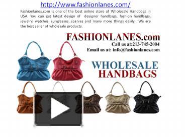 wholesale handbags online