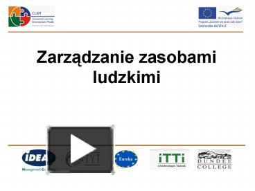 PPT Zarzadzanie Zasobami Ludzkimi PowerPoint Presentation Free To