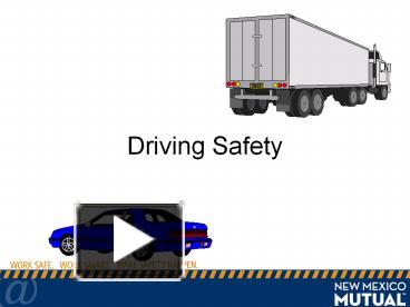 PPT – Driving Safety PowerPoint Presentation | Free To Download - Id ...