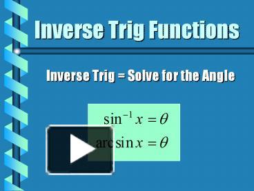 inverse reciprocal