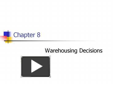 PPT – Warehousing Decisions PowerPoint Presentation | Free To Download ...