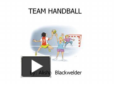 PPT - HANDEBOL PowerPoint Presentation, free download - ID:5459028